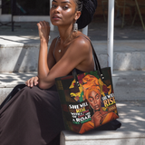 She Will Rise NNRZ03103076LD Leather Tote Bag