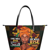 She Will Rise NNRZ03103076LD Leather Tote Bag