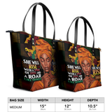 She Will Rise NNRZ03103076LD Leather Tote Bag